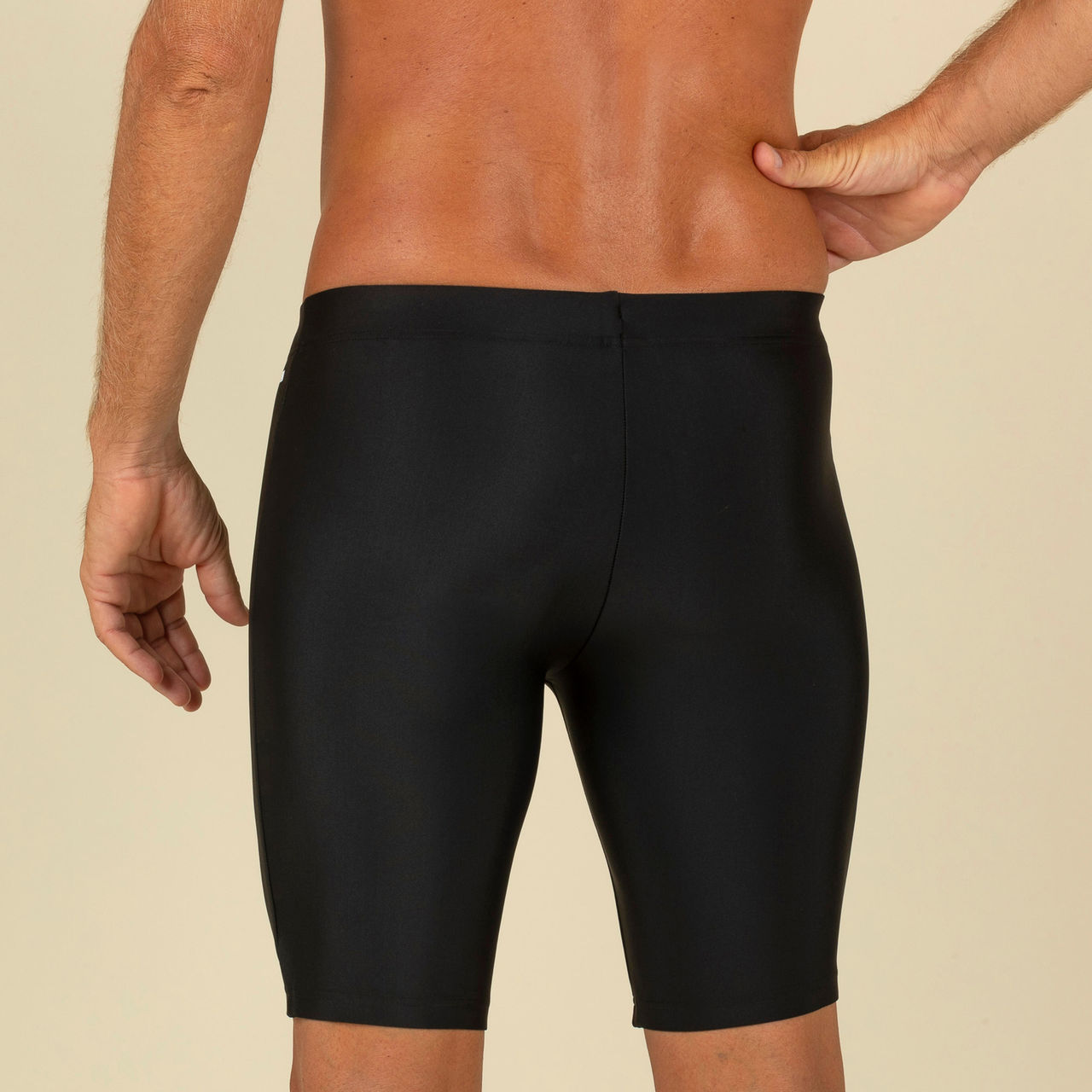 Nabaiji By Decathlon Men's Swimming Jammers | Black -M