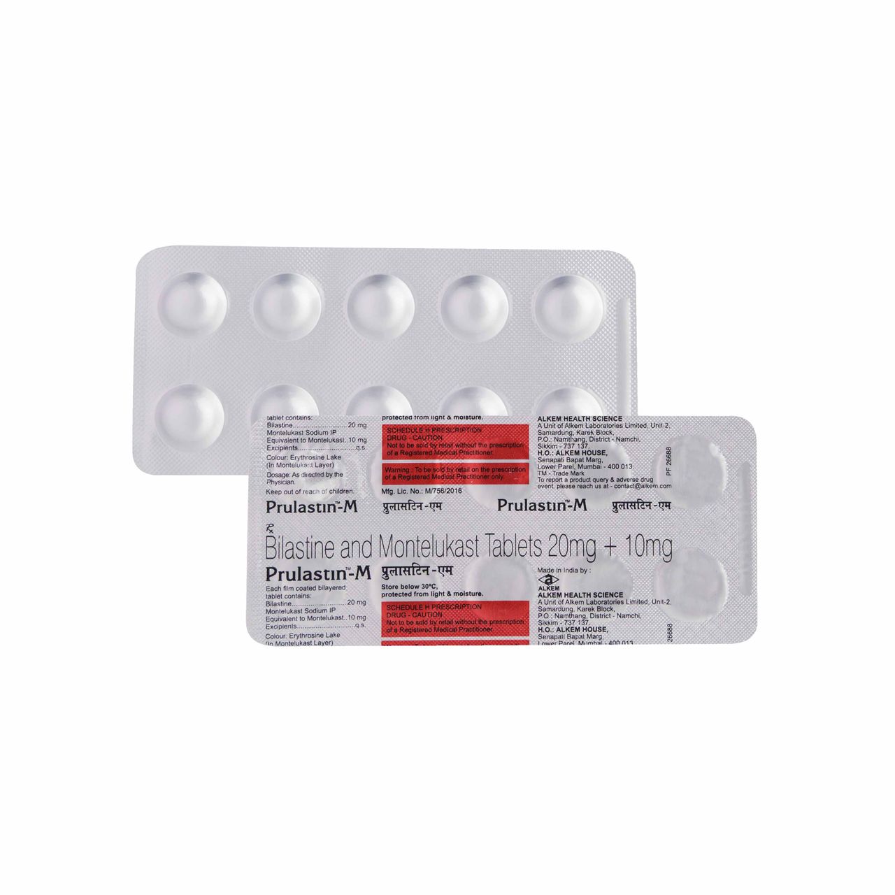 Prulastin-M Tablets