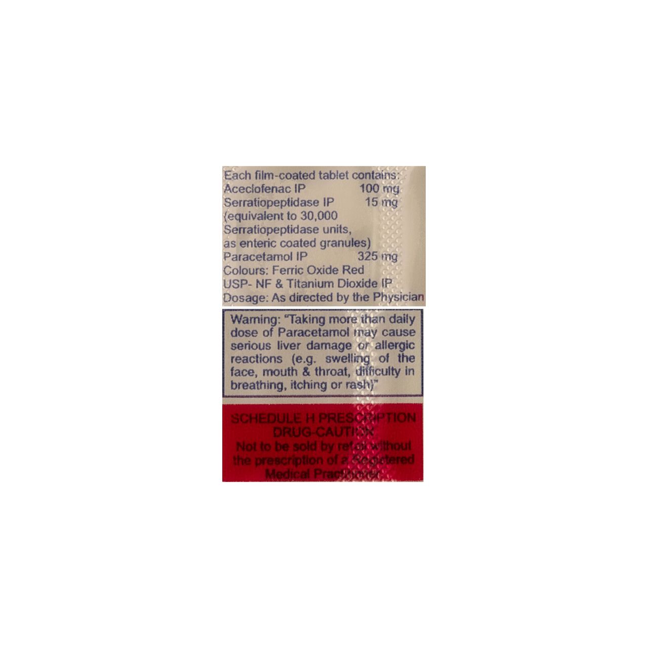 Zerodol-SP Tablets