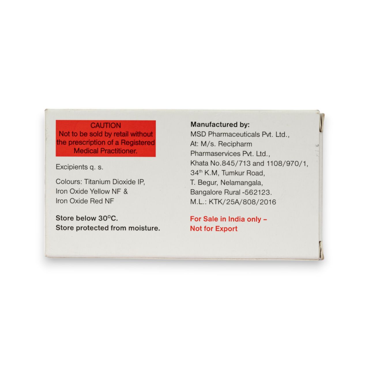 Januvia 100Mg Tablet