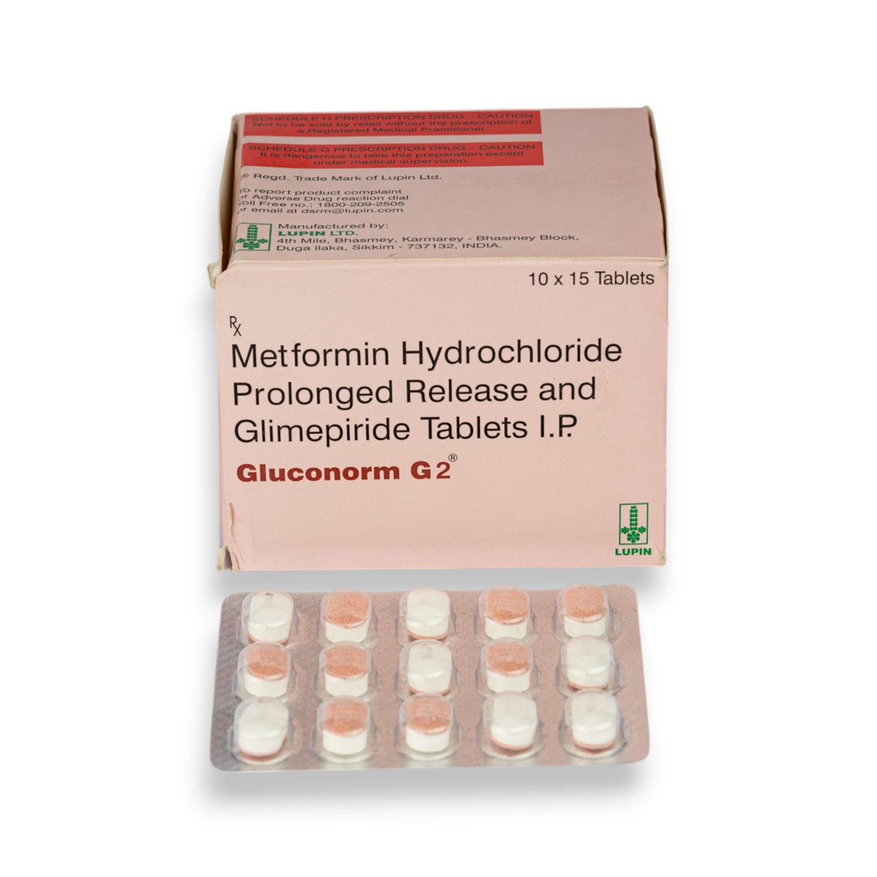 Gluconorm G2 Tablets PR