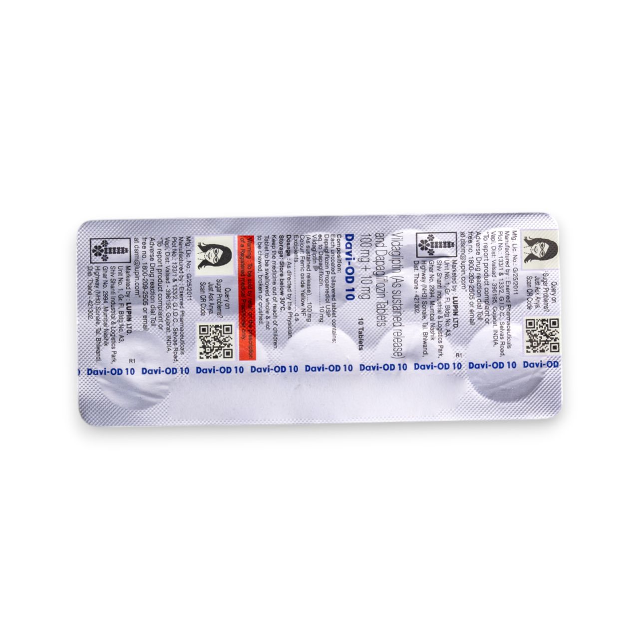Davi-OD 10 Tablets