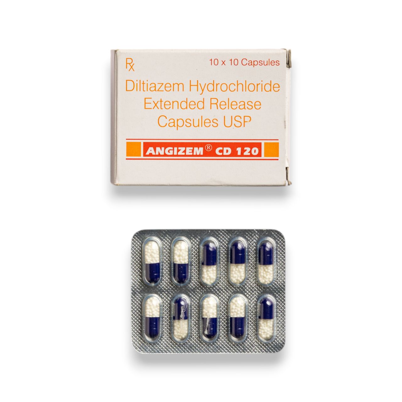 Angizem CD 120 Capsules