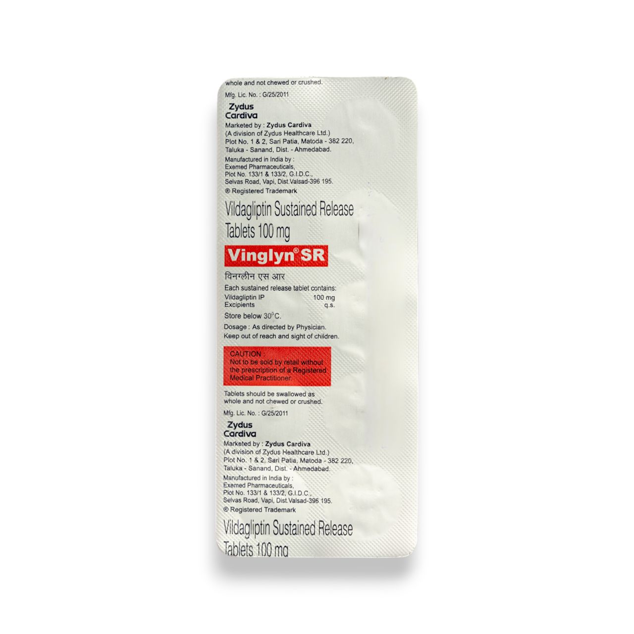 Vinglyn SR Tablets