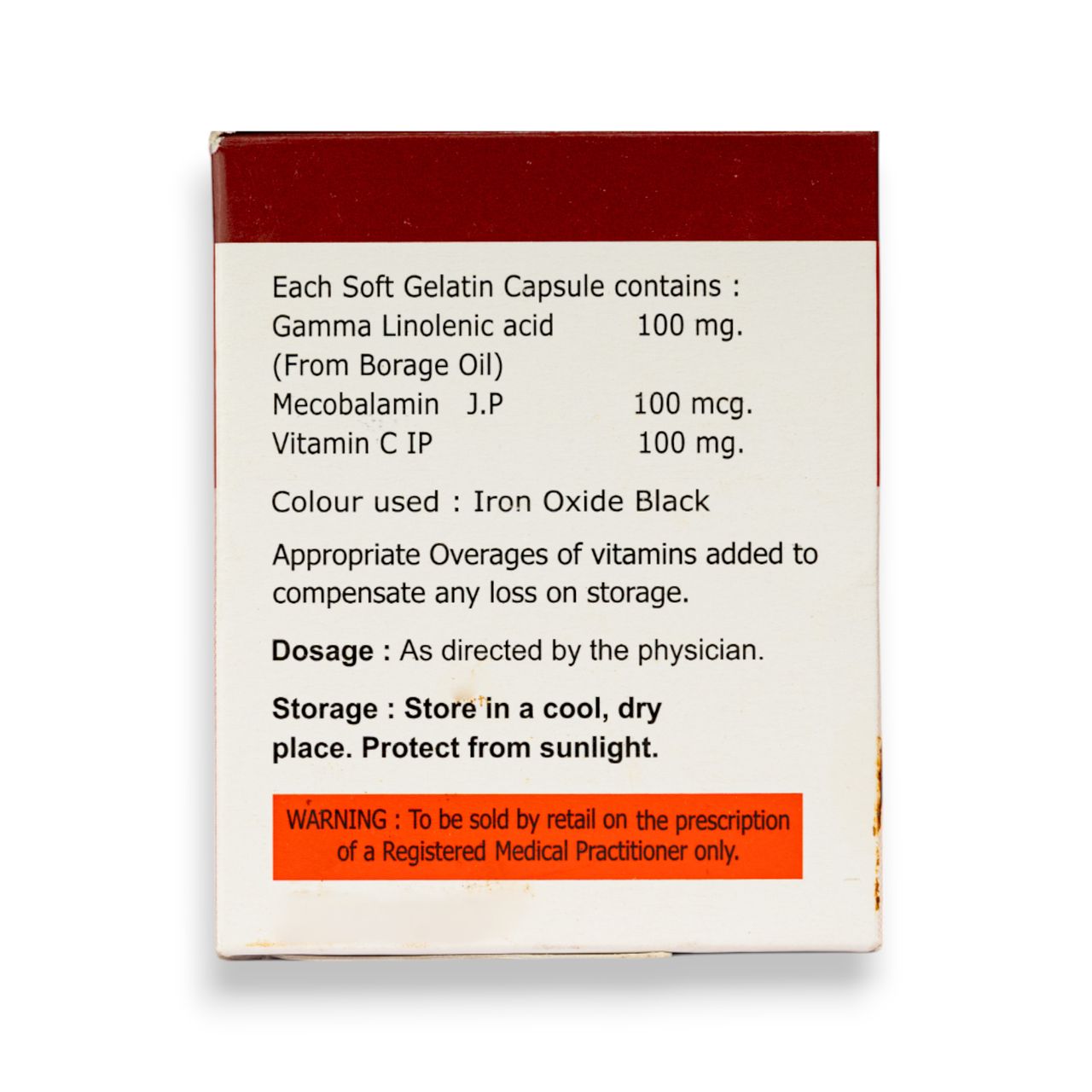 Mecgla Soft Gelatin Capsule