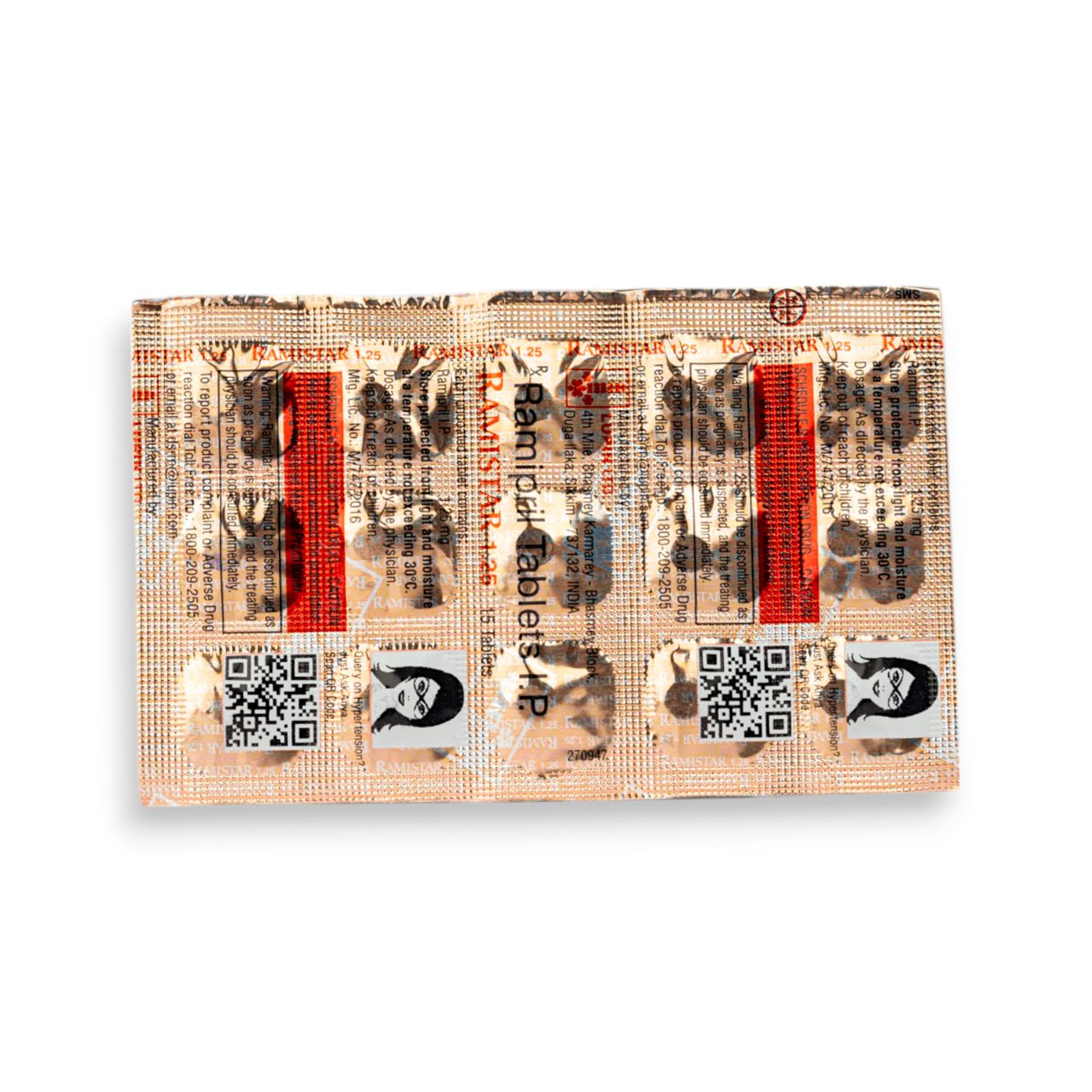 Ramistar 1.25 Tablets