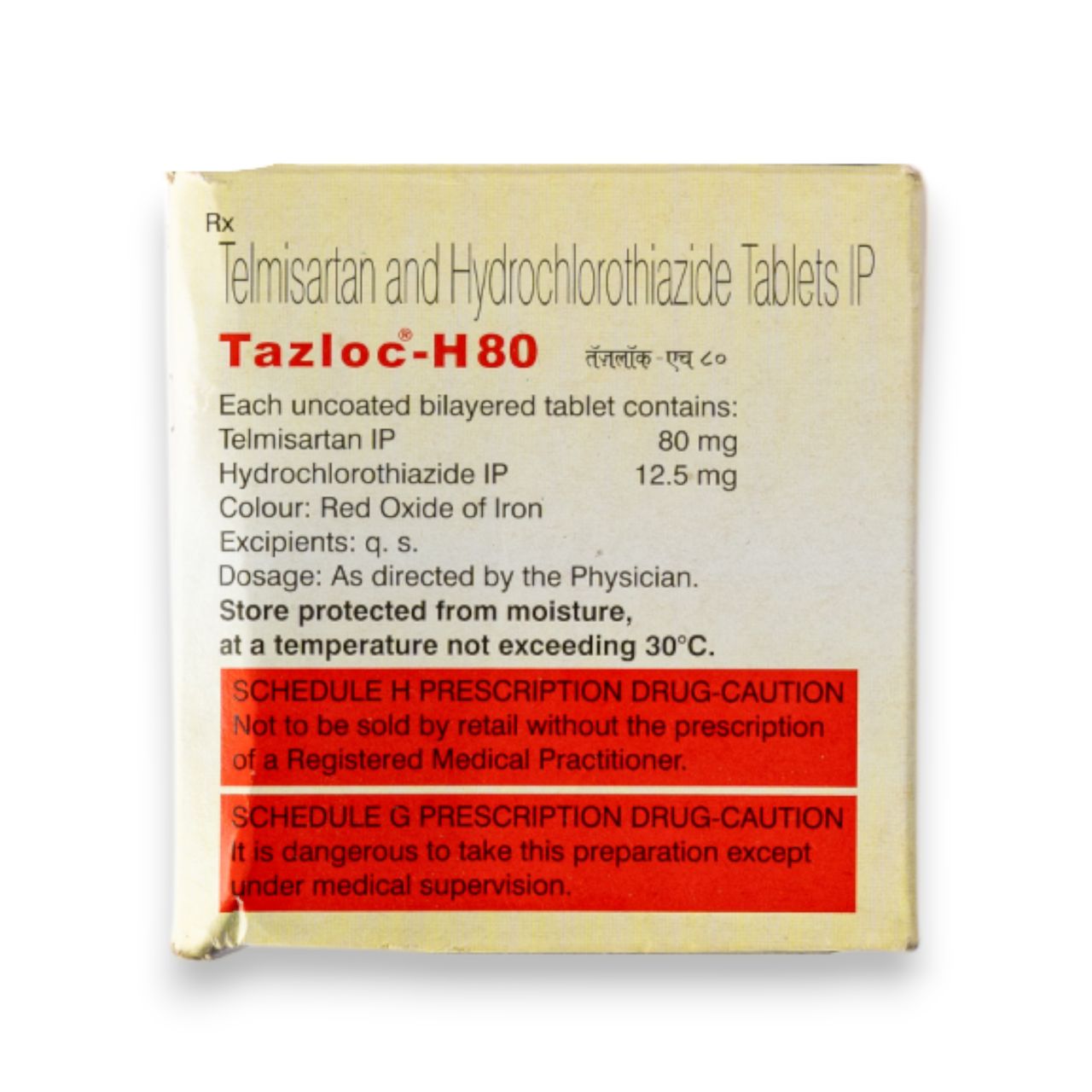 Tazloc-H 80 Tablets