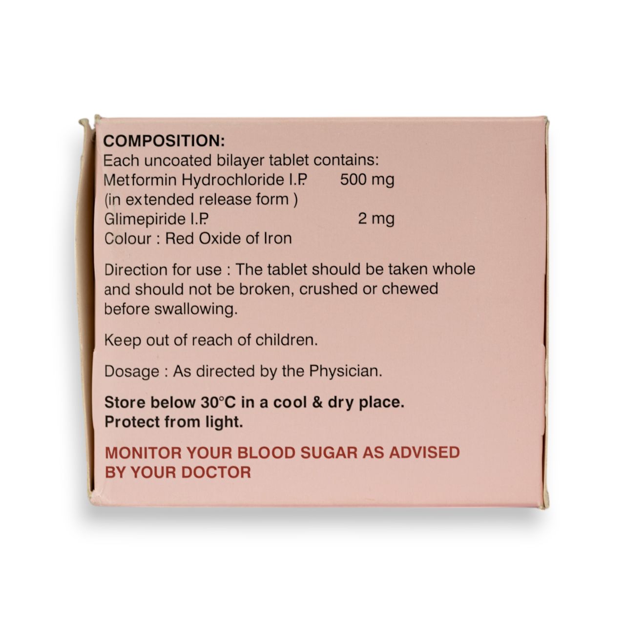 Gluconorm G2 Tablets PR