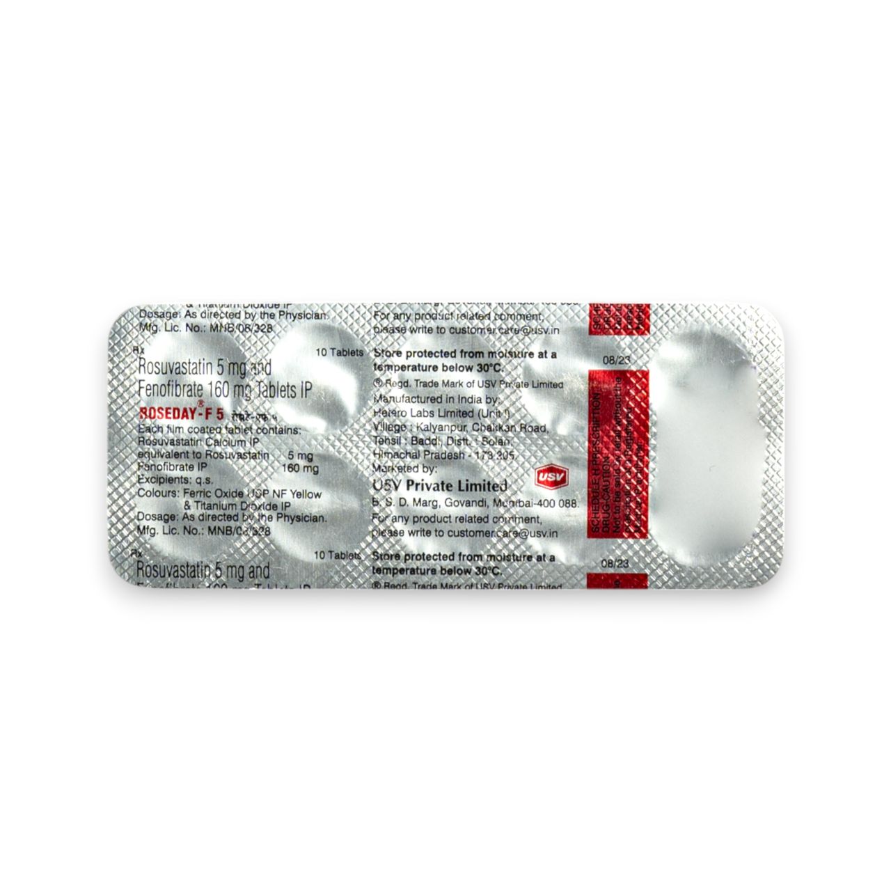 Roseday F 5 Tablets