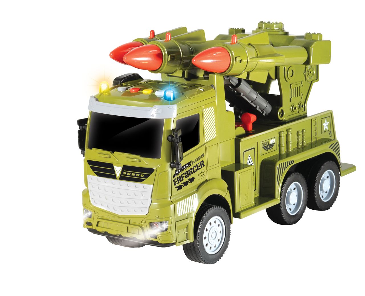 Itoys Bump N Go Missile Launcher (Colour May Vary)