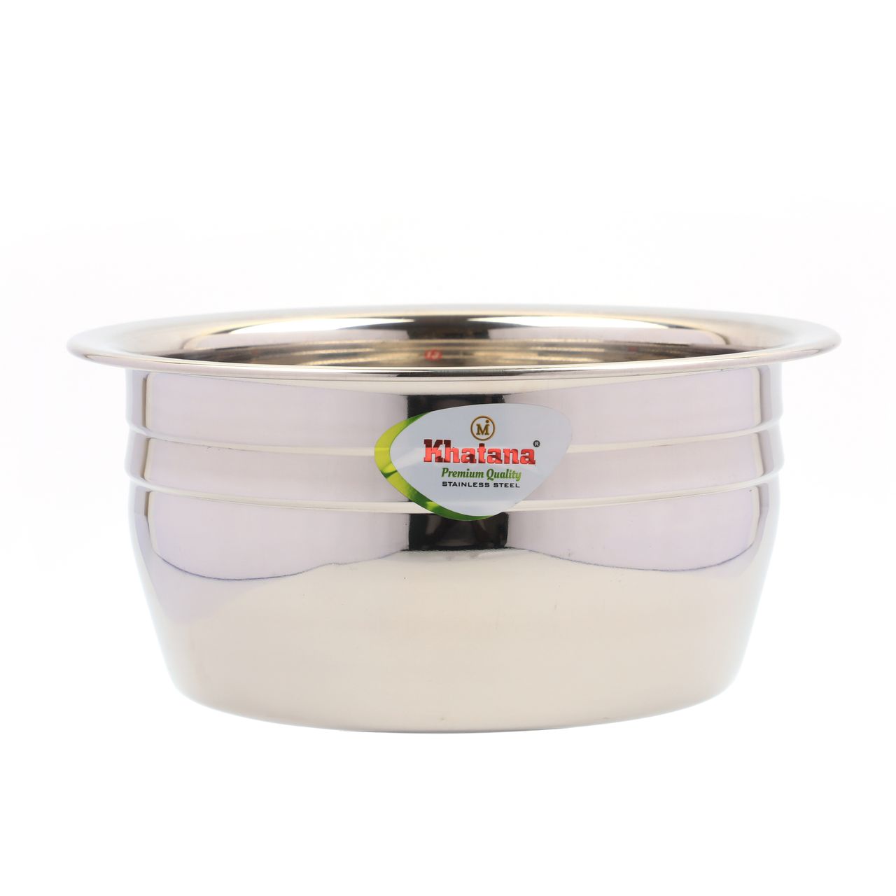 Khatana 22G Plain Deep Urli Handi 13 2300Ml