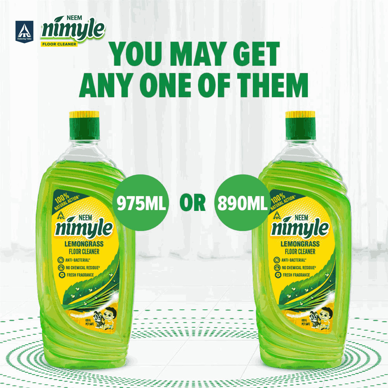 Nimyle Neem & Lemongrass Floor Cleaner