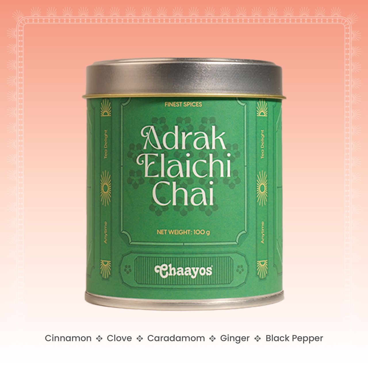 Chaayos Masala Tea & Adrak Eliachi Tea Premix Box