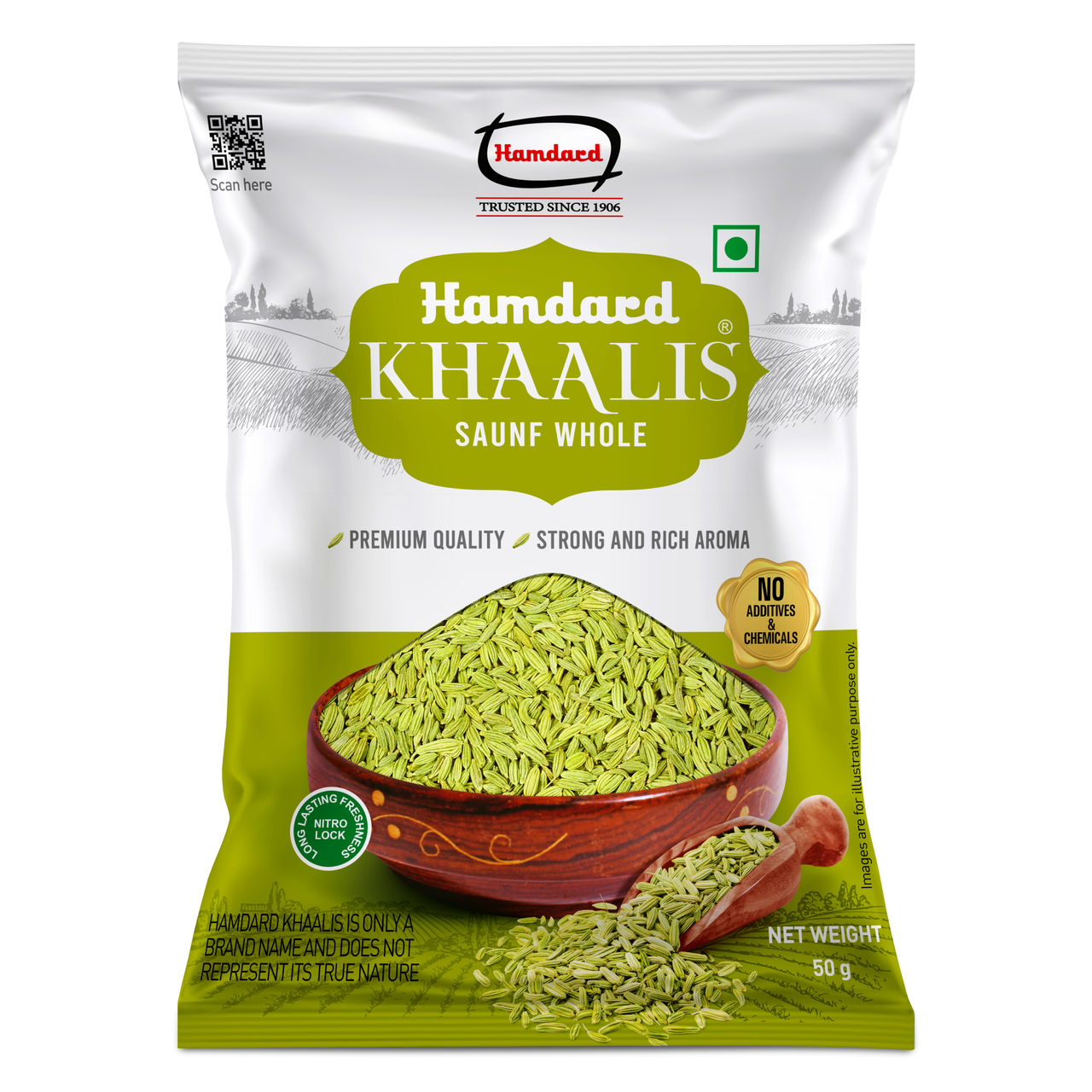 Hamdard Khaalis Saunf Whole
