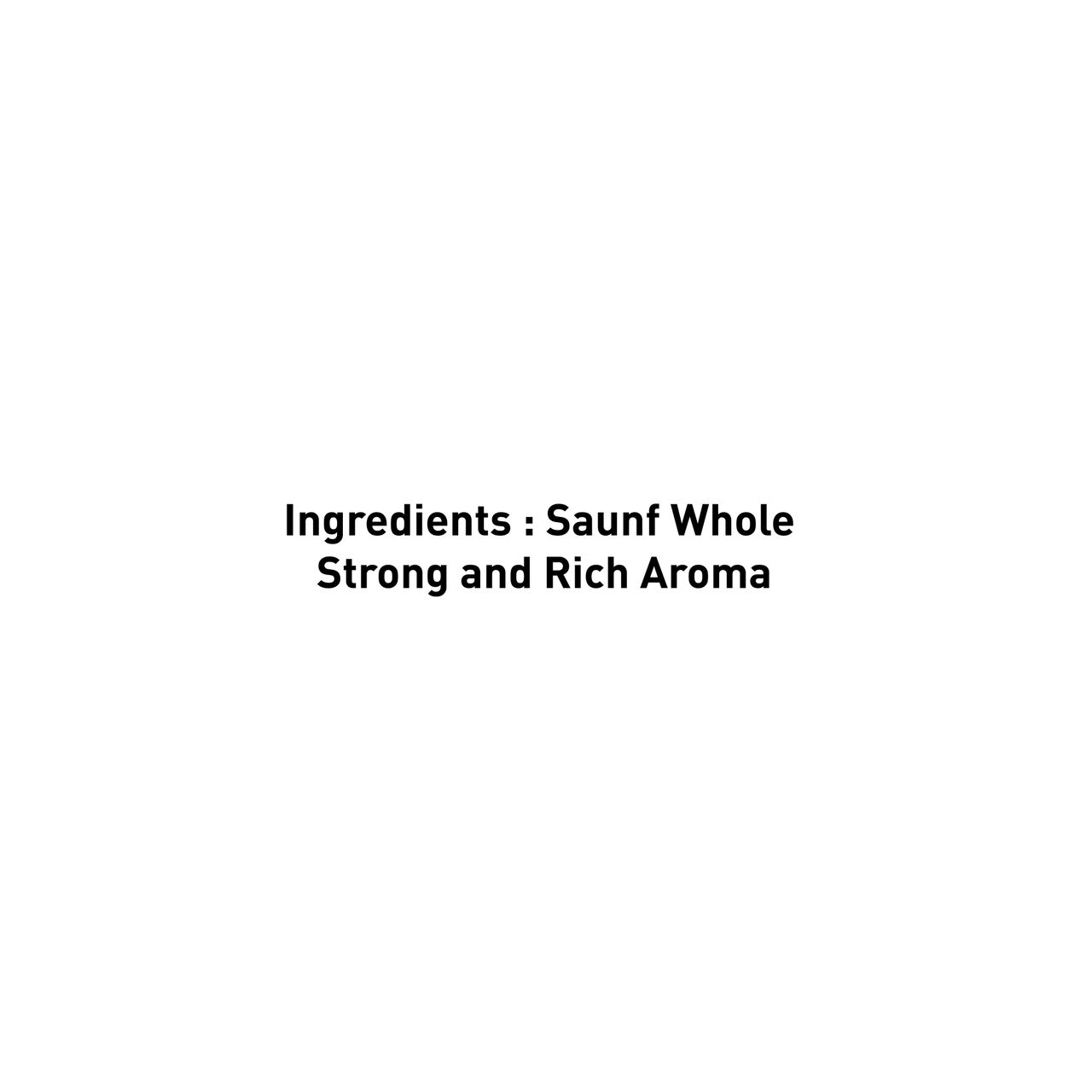 Hamdard Khaalis Saunf Whole