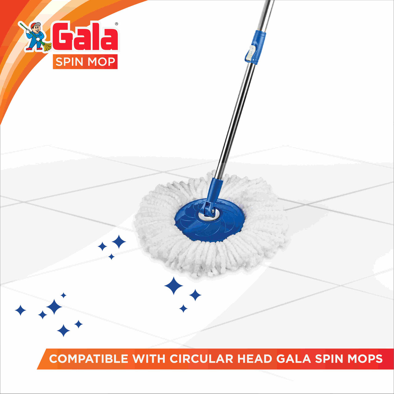 Gala Spin Mop Replacement Head/Refill