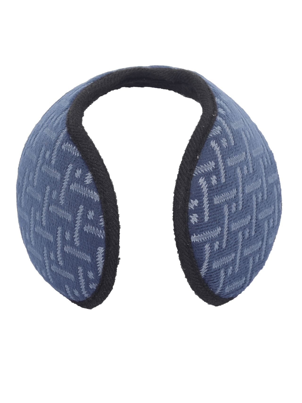 Fabseasons Unisex Geometric Polyester Winter Earmuffs | Multicolour - Free Size