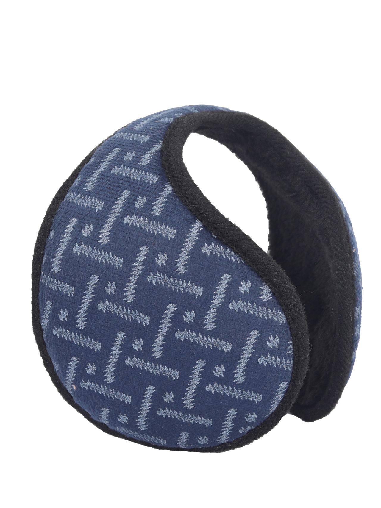 Fabseasons Unisex Geometric Polyester Winter Earmuffs | Multicolour - Free Size
