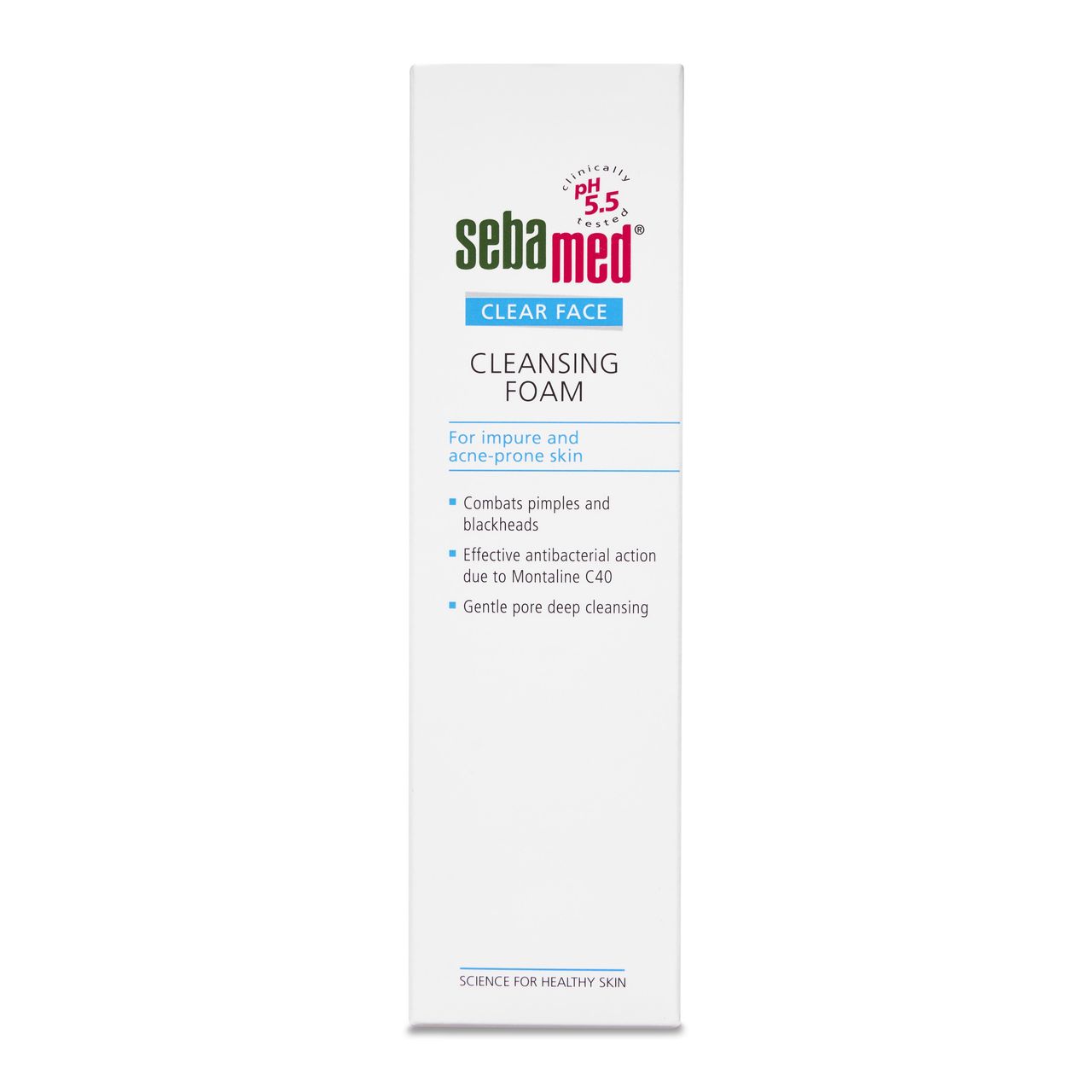Sebamed Clear Face Cleansing Foam | pH 5.5 I Combats Pimples, Blackheads