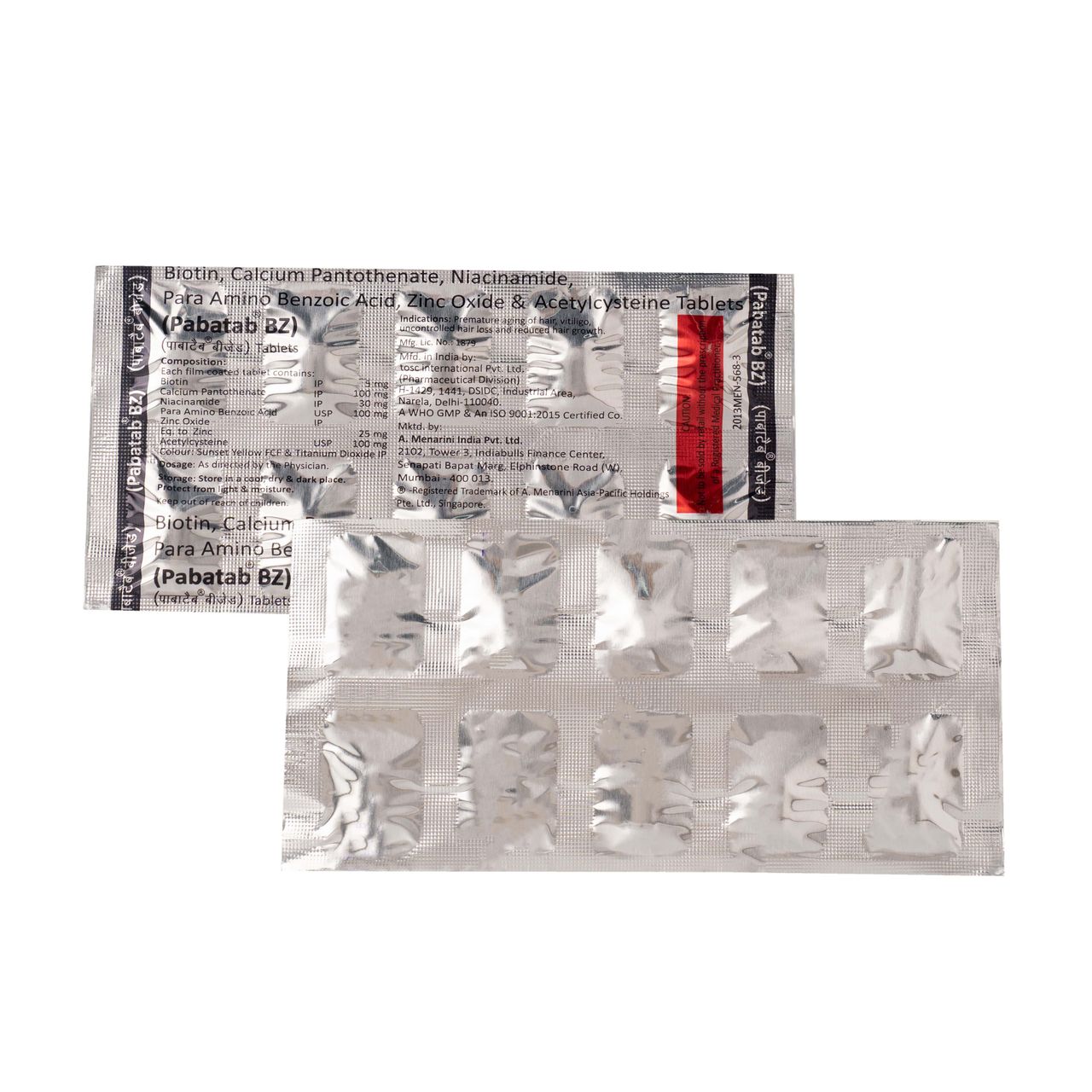 Pabatab BZ Tablets