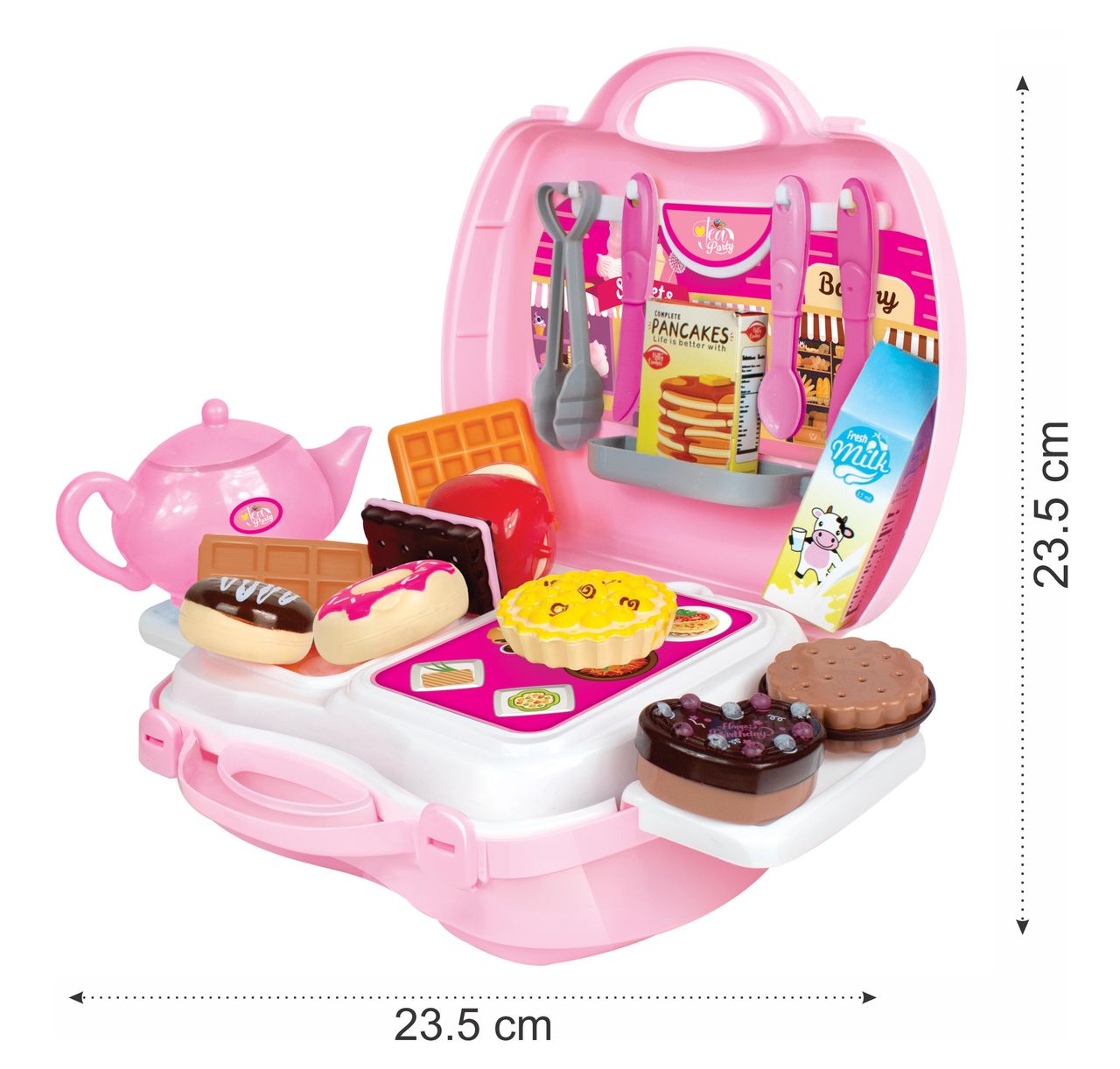 Tea Party Set - Suitcase- Barbie- Assorted