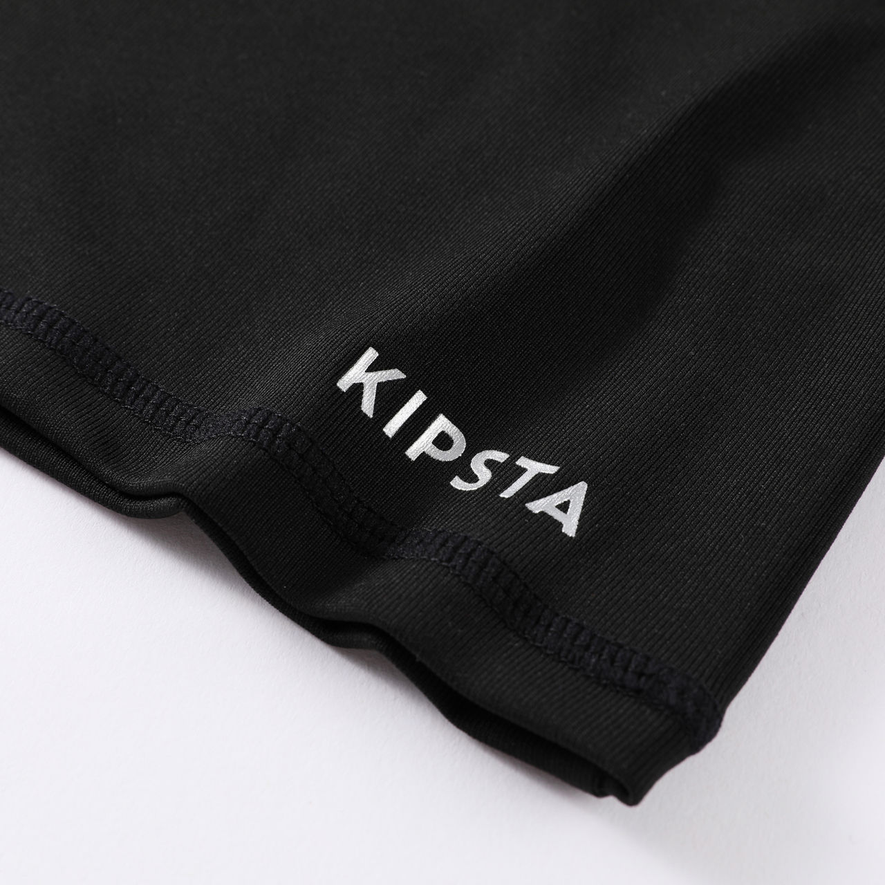 Kipsta By Decathlon | Kids Football Long-Sleeve T-Shirt Compression Base Layer | Black | 8-9 years