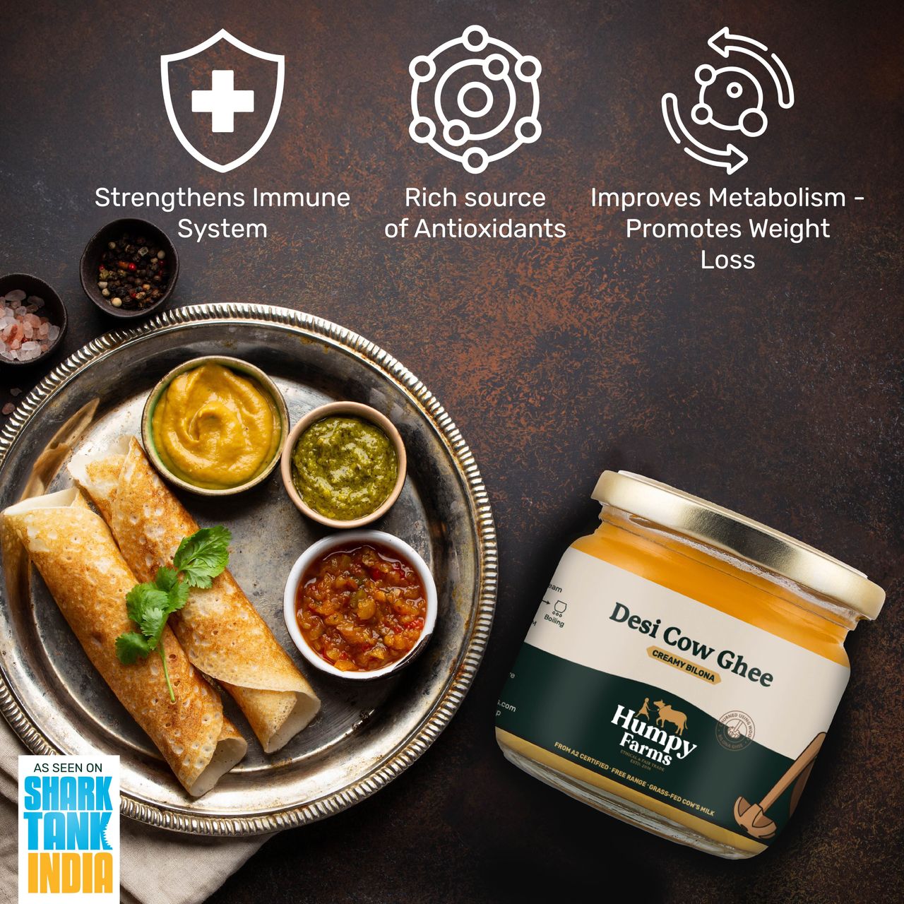 Humpy Farms A2 Desi Cow Ghee