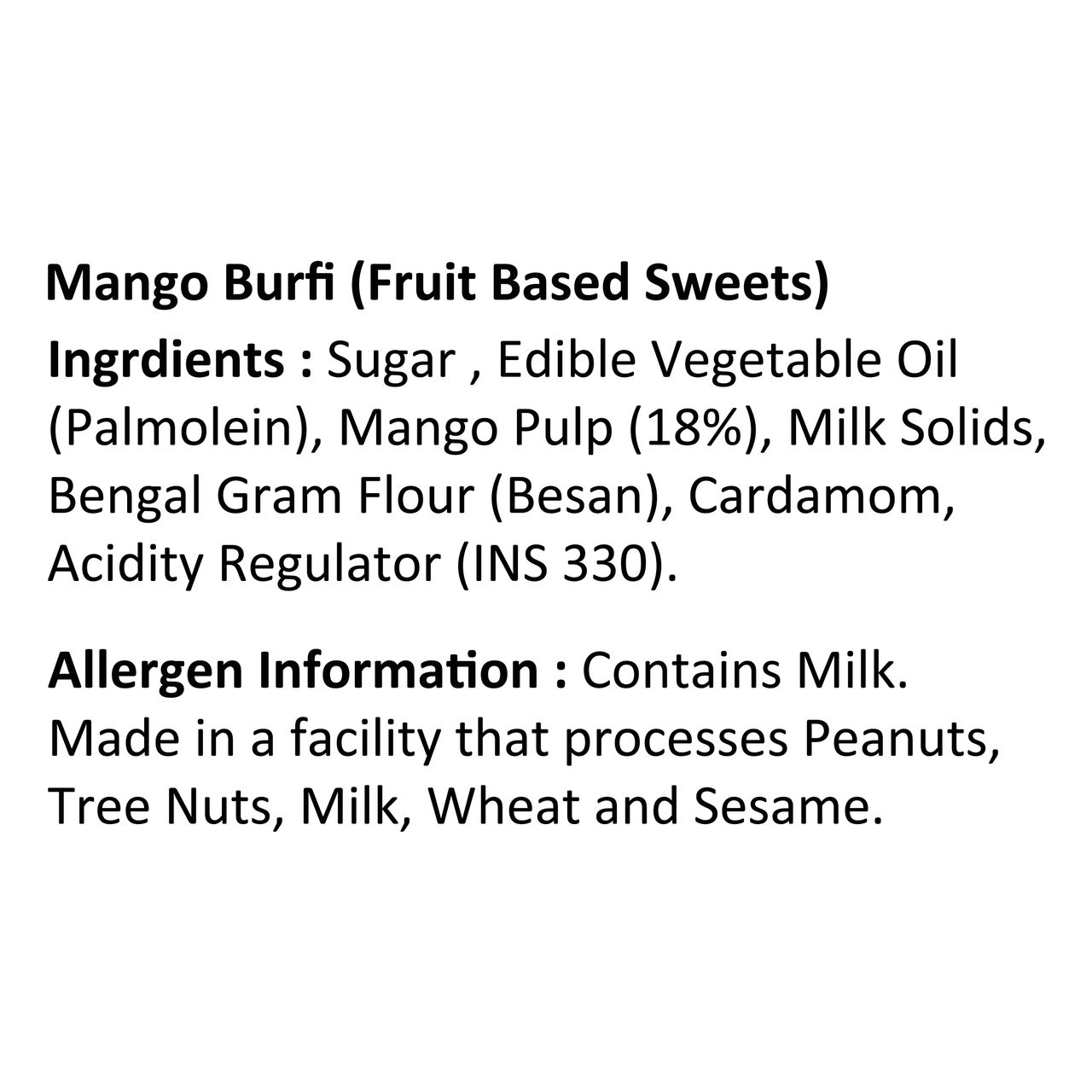 Lal Mango Burfi 200 g Combo