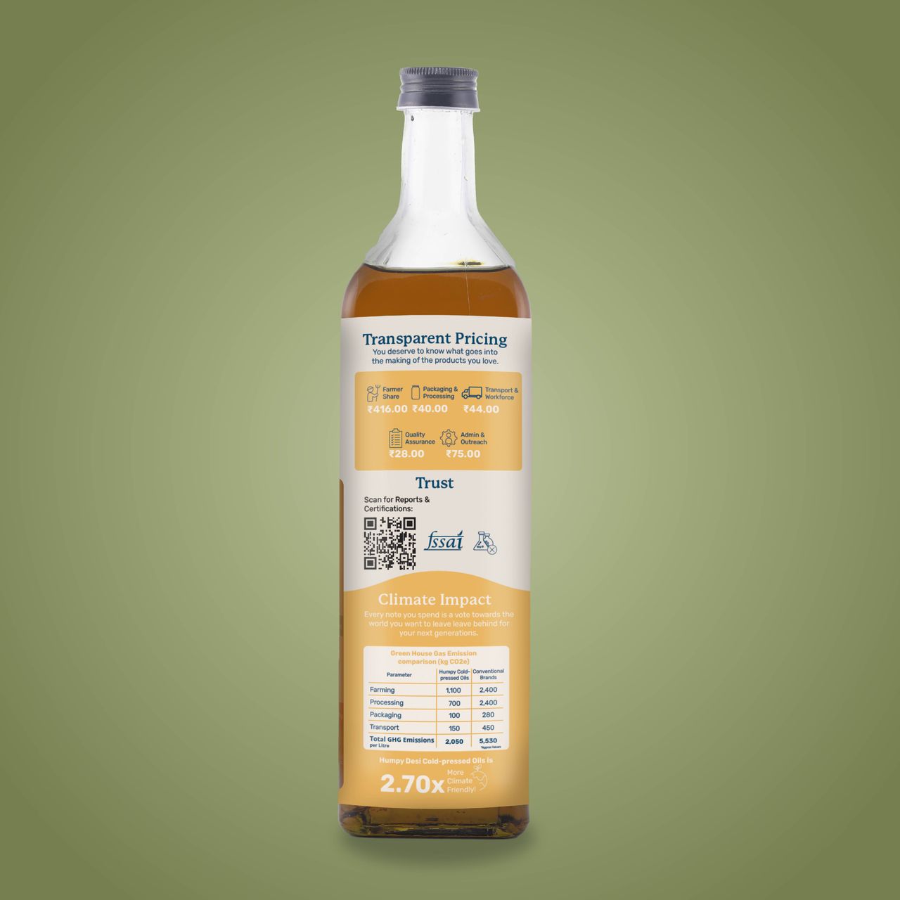 Humpy Farms Sesame Oil