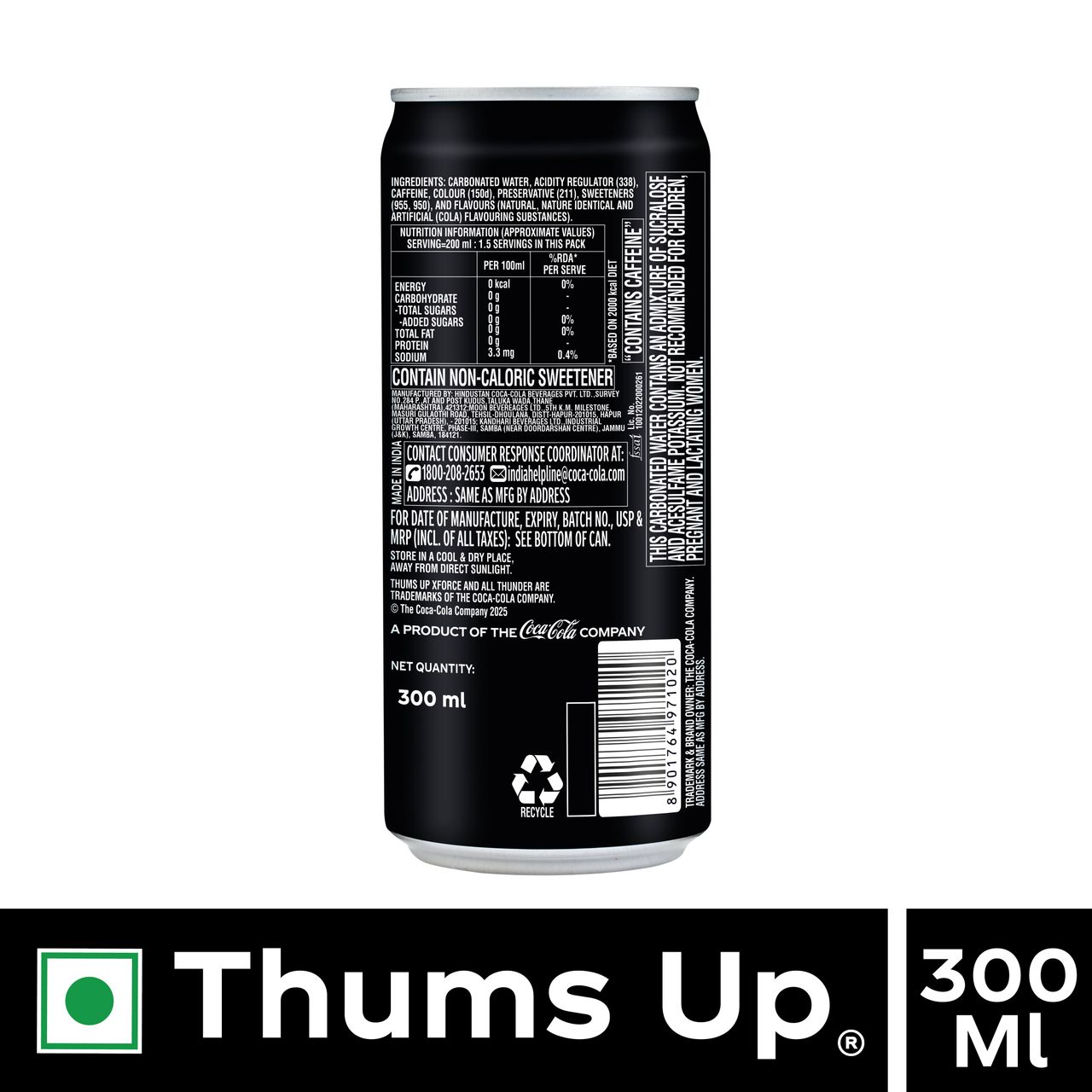 Thums Up X Force | Zero Sugar