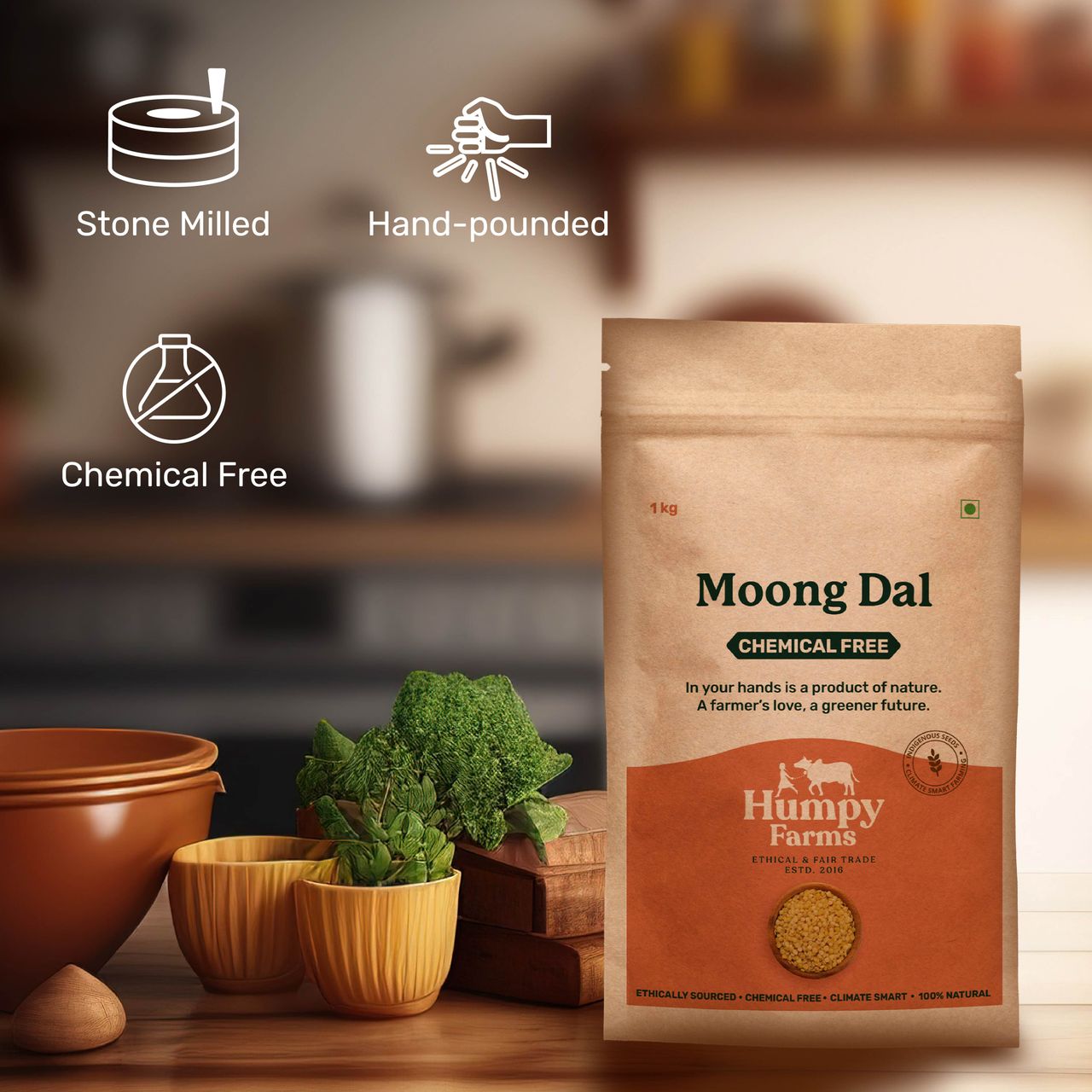 Humpy Farms Organic Moong Dal