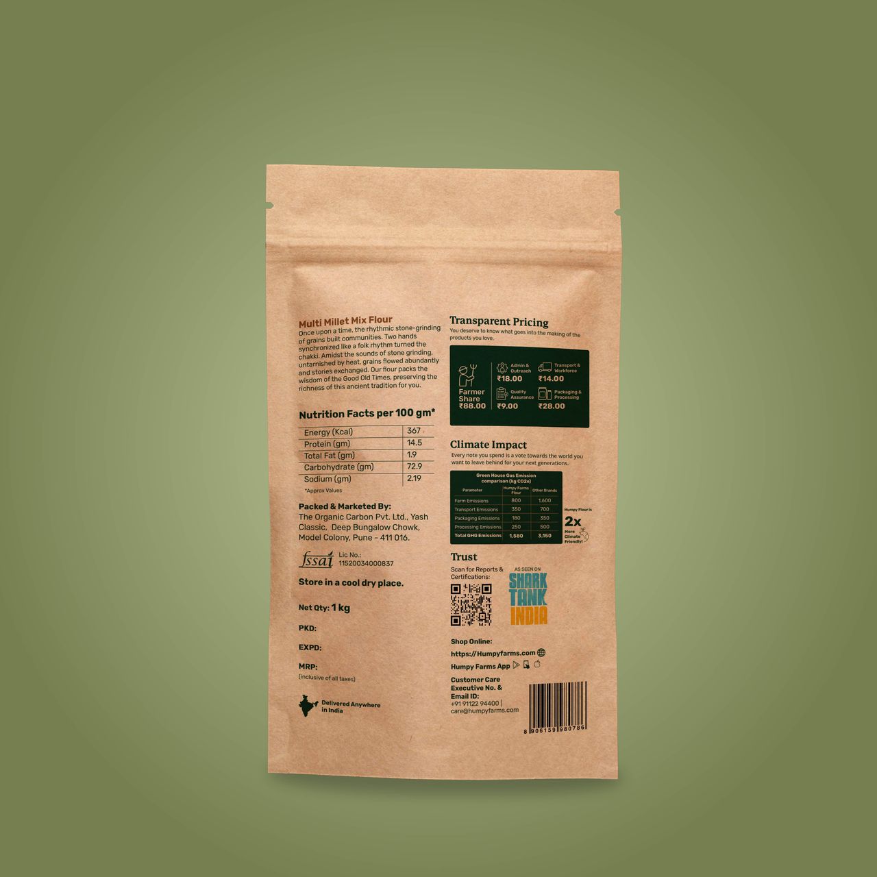 Humpy Farms Multi Millet Mix Flour