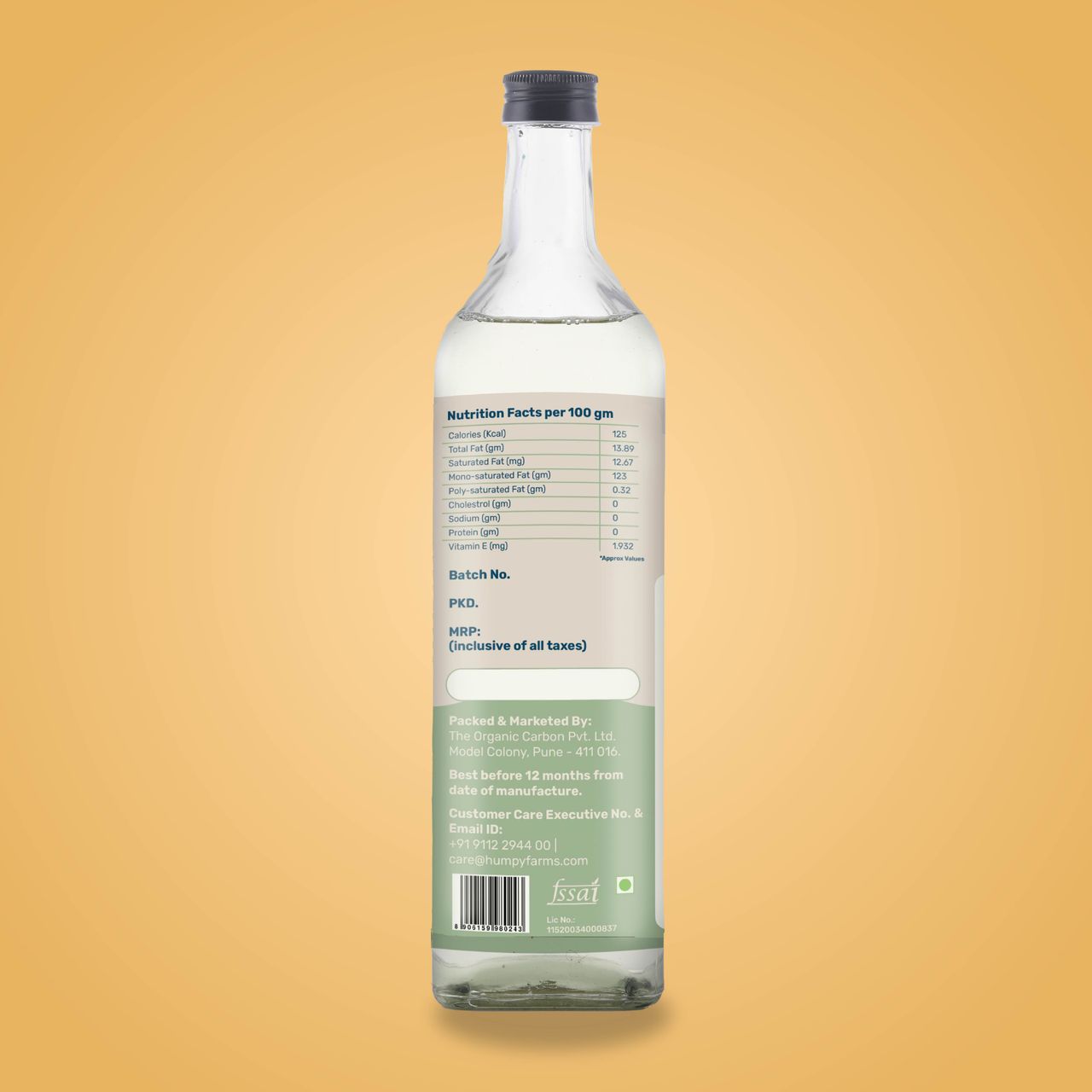 Humpy Farms Coconut Oil