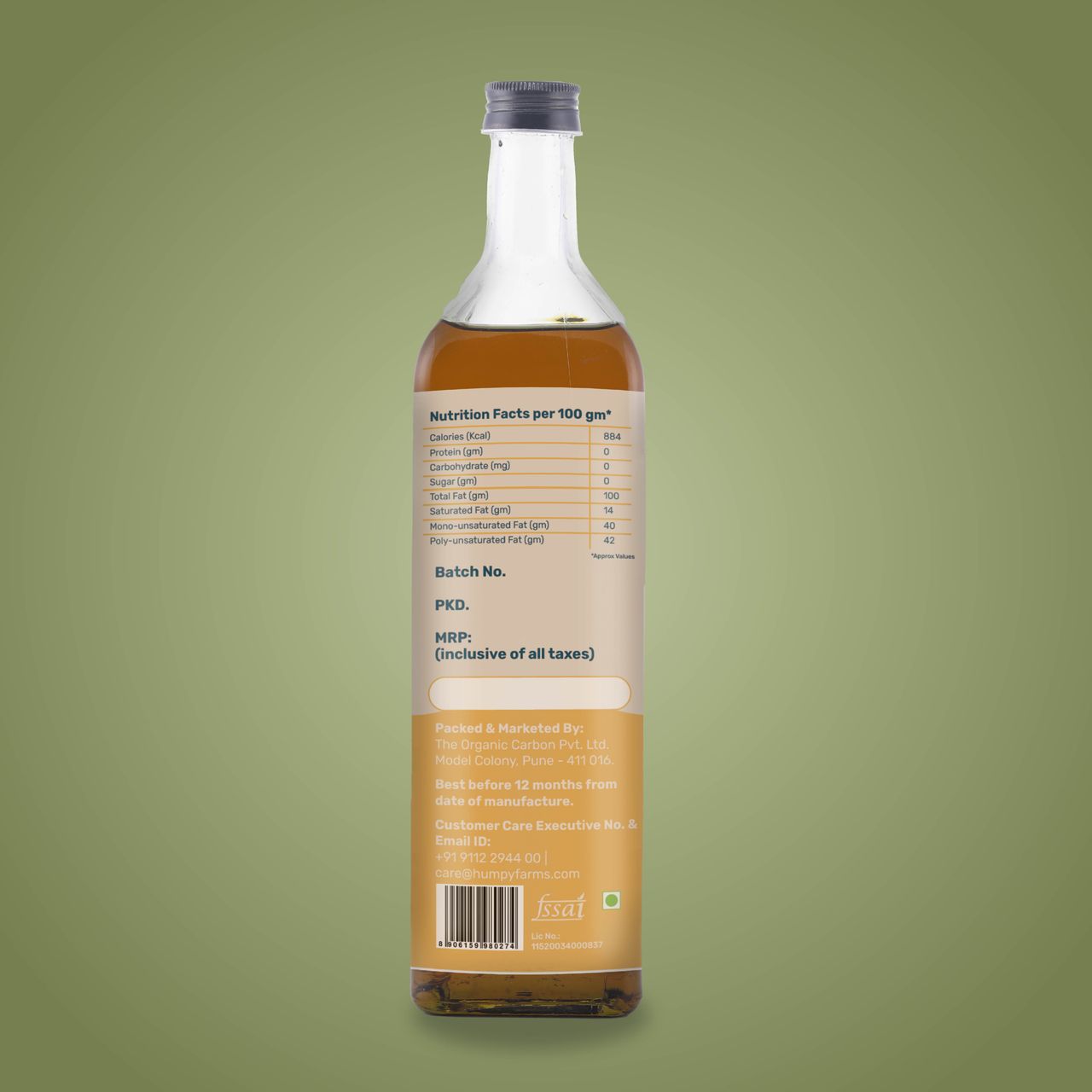 Humpy Farms Sesame Oil