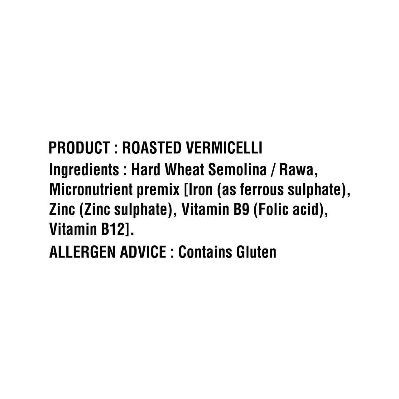 Bambino Roasted Vermicelli
