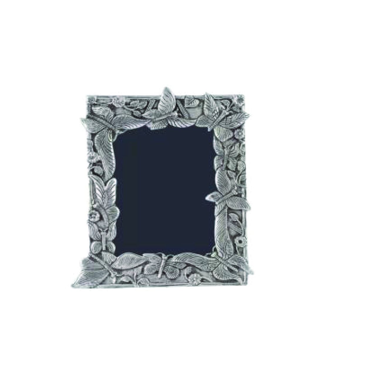 Devnidhii Photo Frame Silver Place with Butterfly Figurines