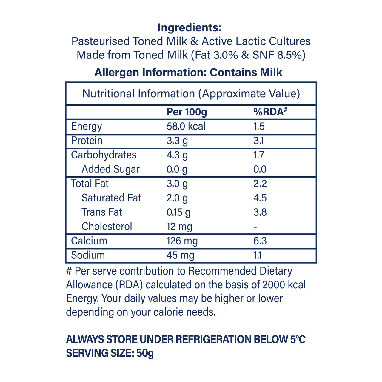 Heritage Total Curd Pouch 1 kg Combo