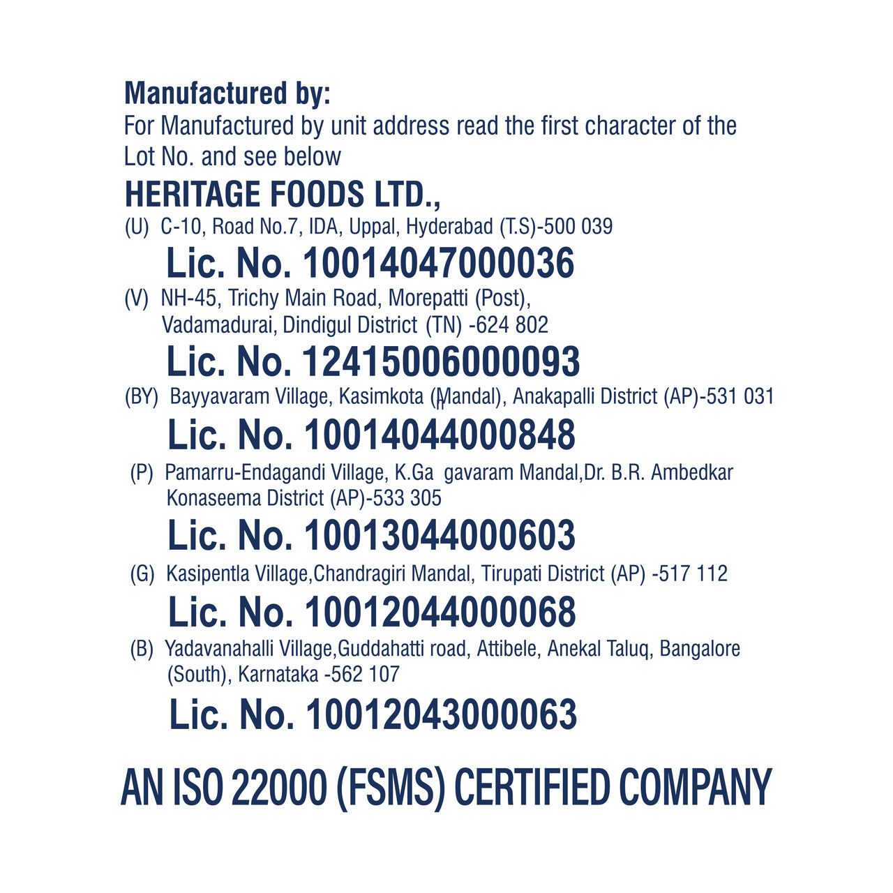 Heritage Total Curd Pouch 1 kg Combo