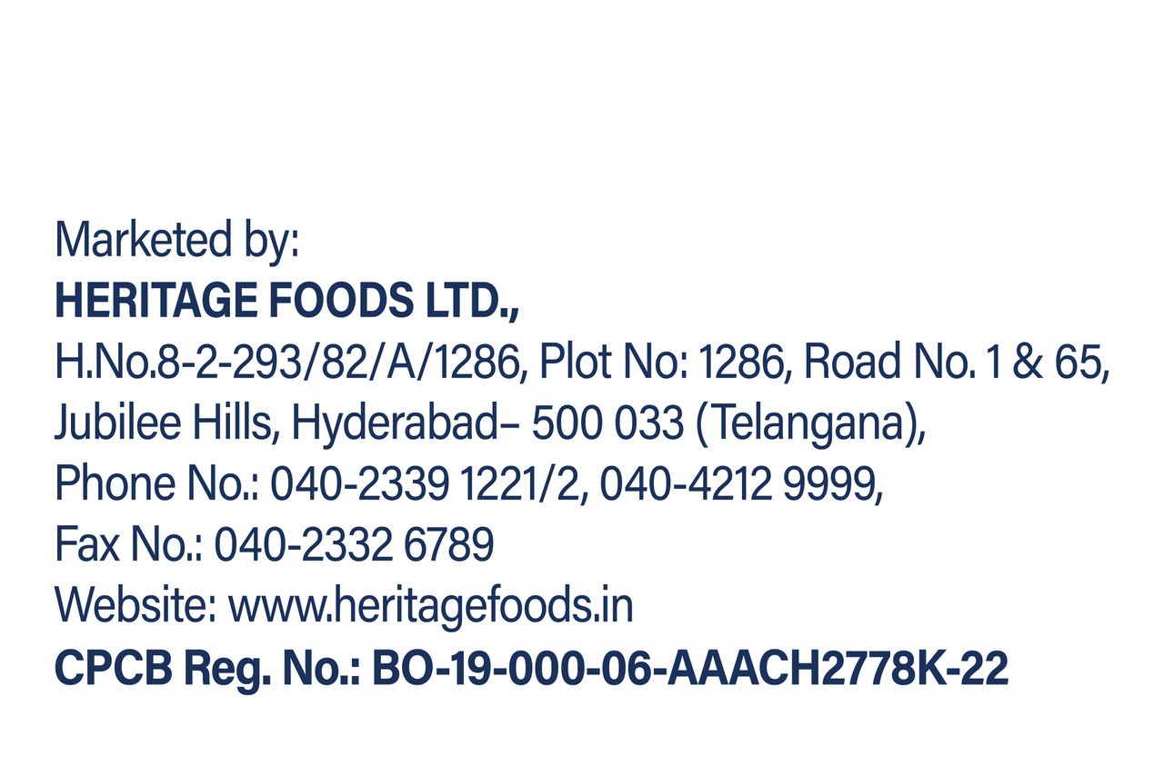Heritage Total Curd Pouch 1 kg Combo
