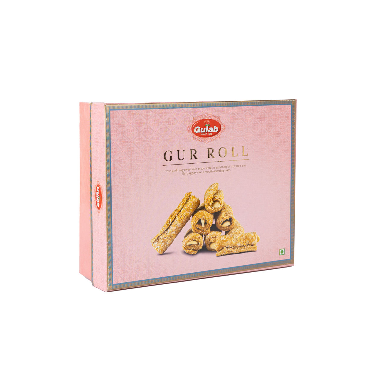Gulab Wala Gur Roll Gajak