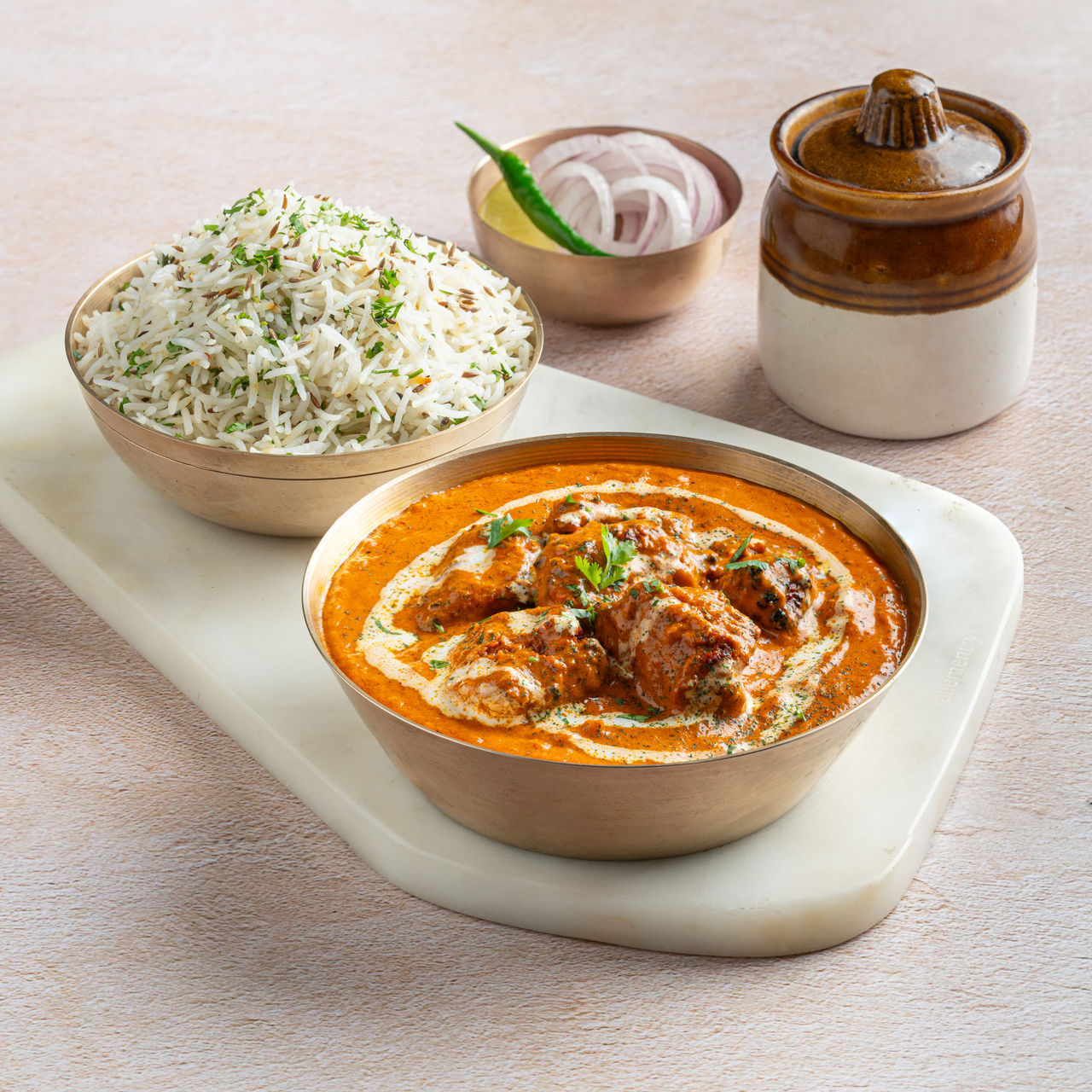 Butter Chicken & Rice