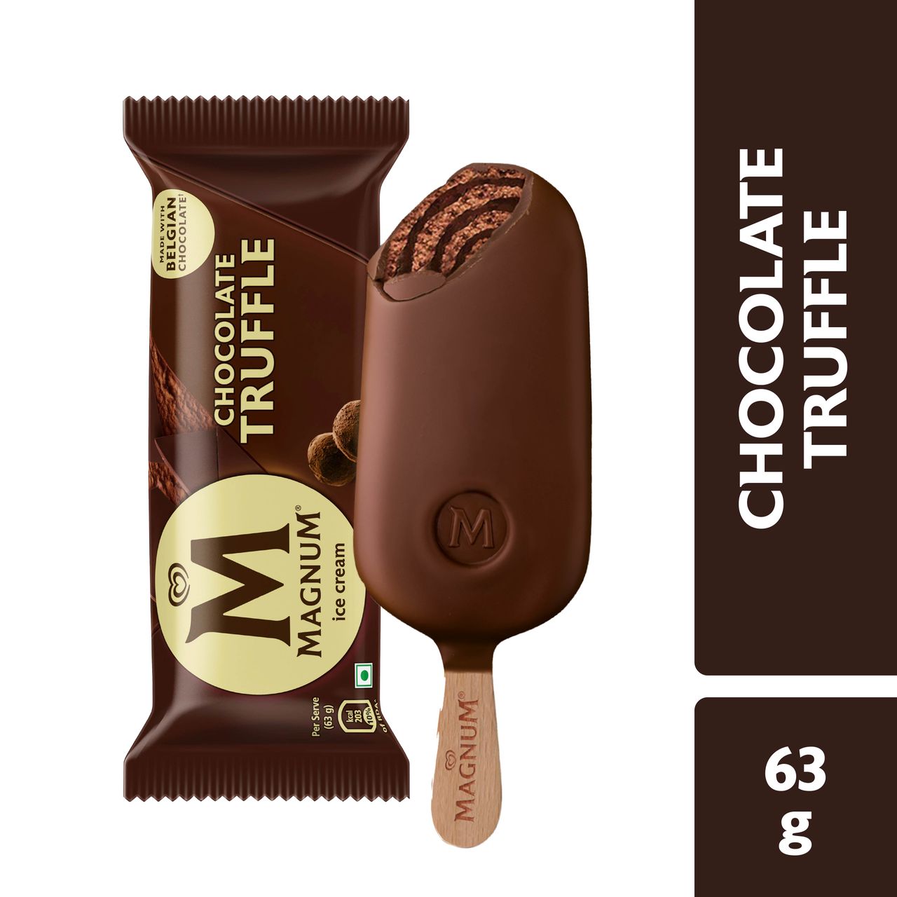 Kwality Wall's Magnum Chocolate Truffle ice Cream Stick Combo