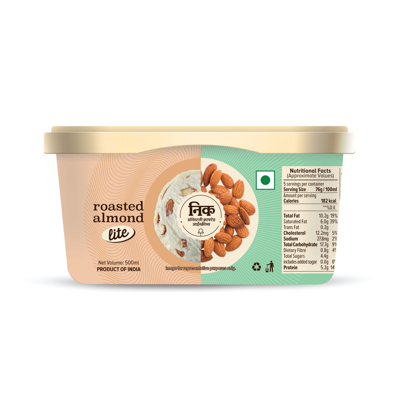 NIC Roasted Almond Lite