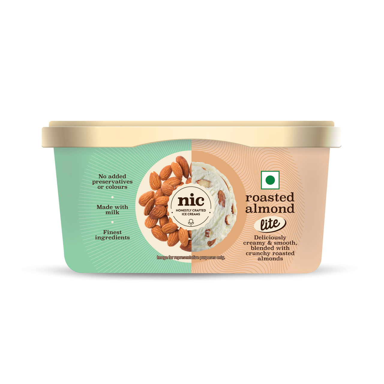 NIC Roasted Almond Lite