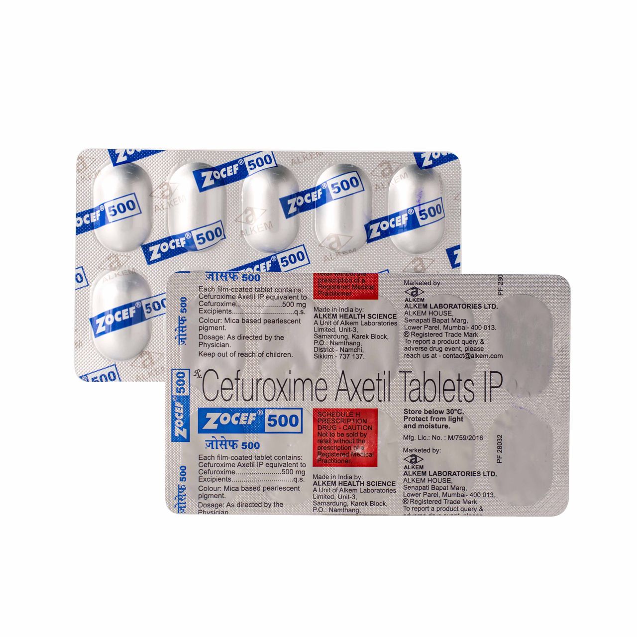 Zocef 500 Tablet
