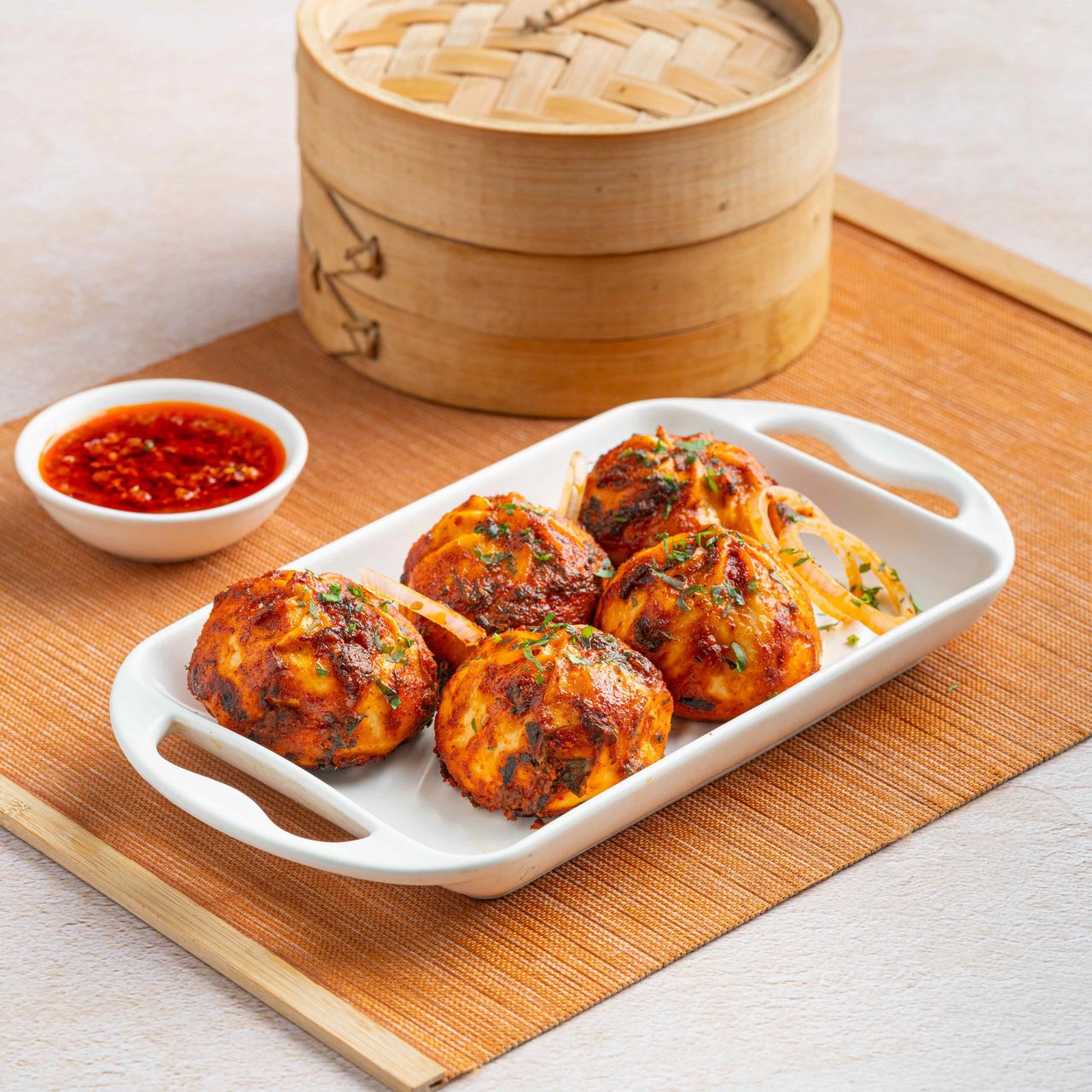 Chicken Tandoori Momos 