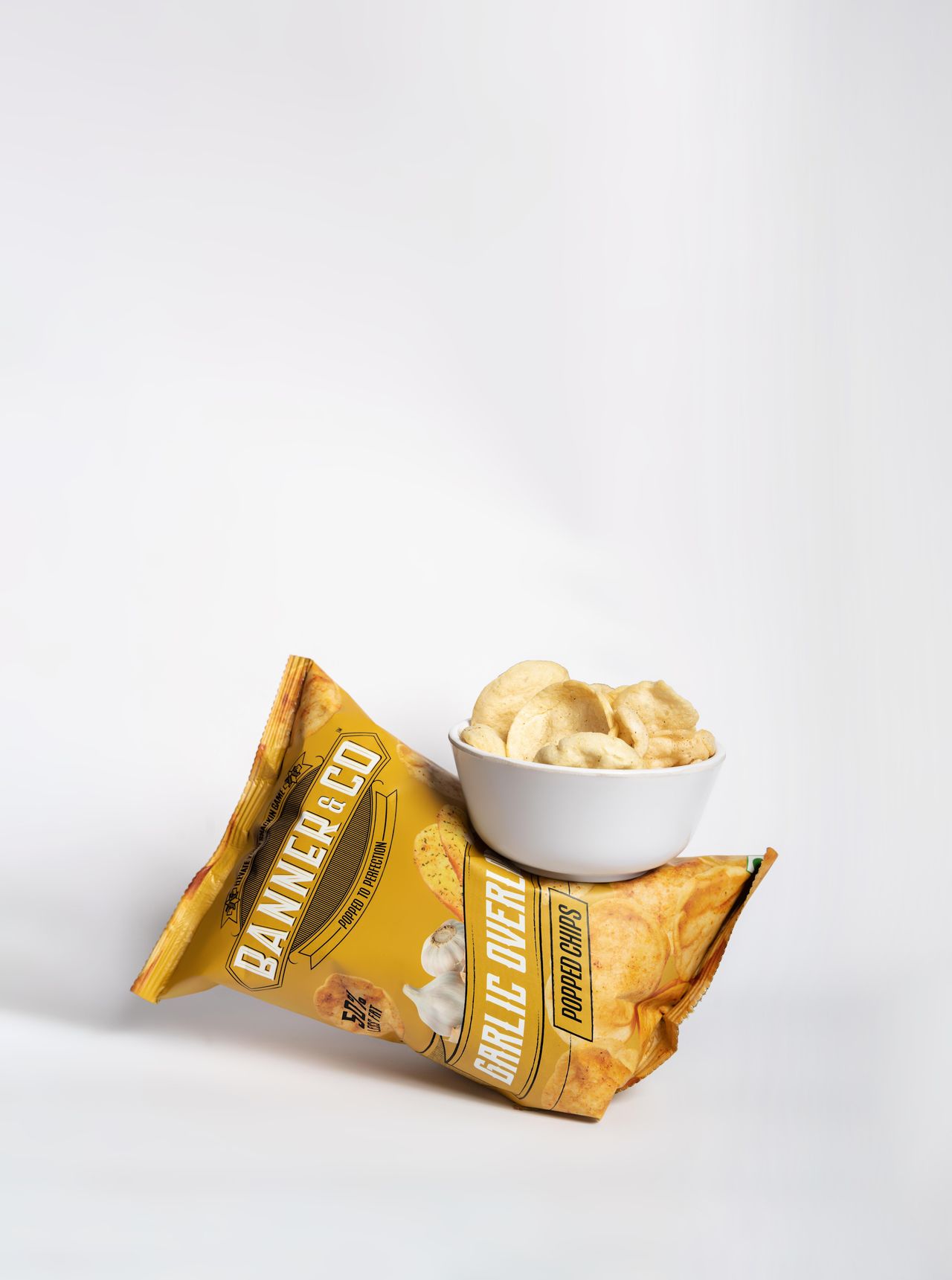 Banner & Co Garlic Overload Popped Chips