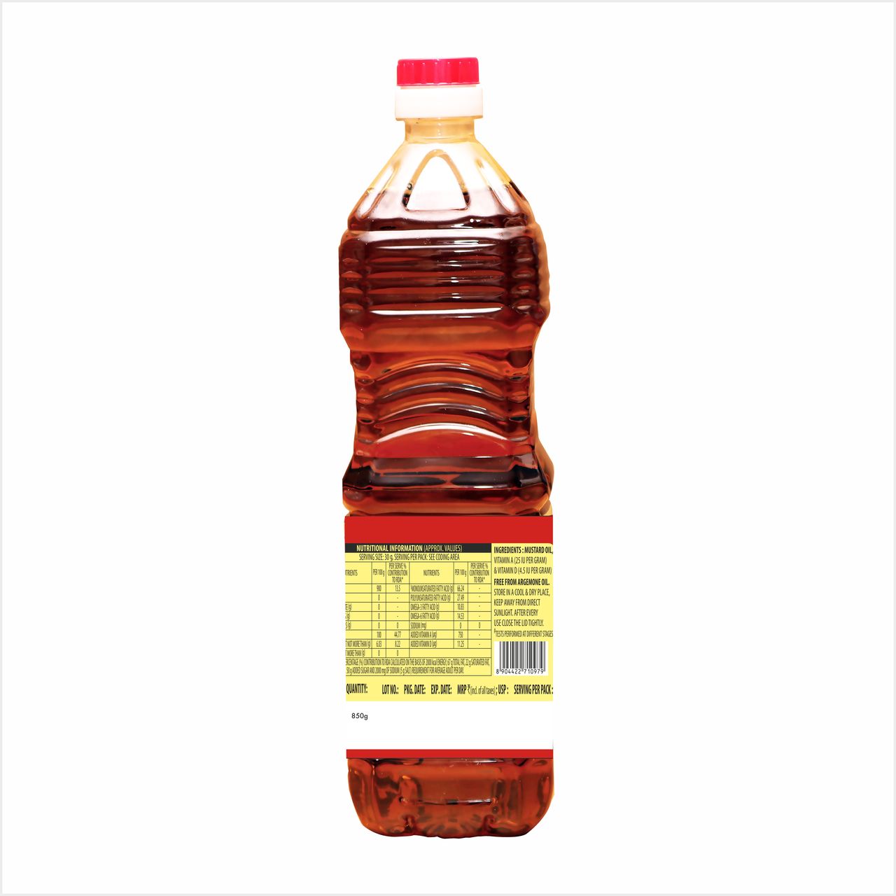 Mahakosh Kachi Ghani Mustard Oil | Bottle 1 l Combo