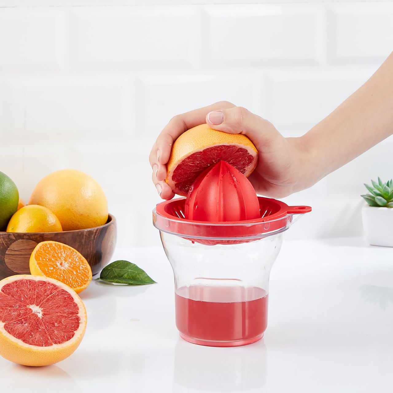 Youbee Hand Press Manual Citrus Juicer For Orange, Lemon, Hand Squeezer Juicer