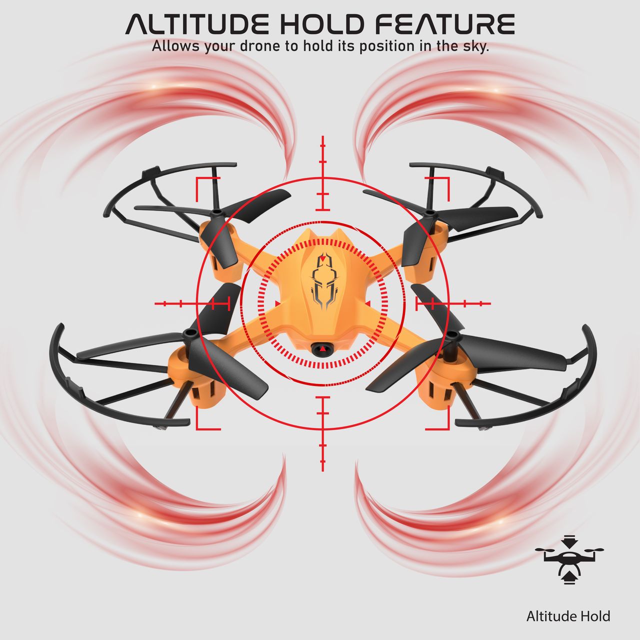 Hamley's Electrobotics Air Buddy 2.4 GHZ Altitude Holding Drone